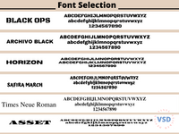 Front of Trailer | Vinyl Trailer Decal | Customizable